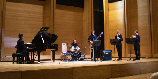 A concert at the Laidlaw Music Centre